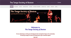 Desktop Screenshot of bostontango.org